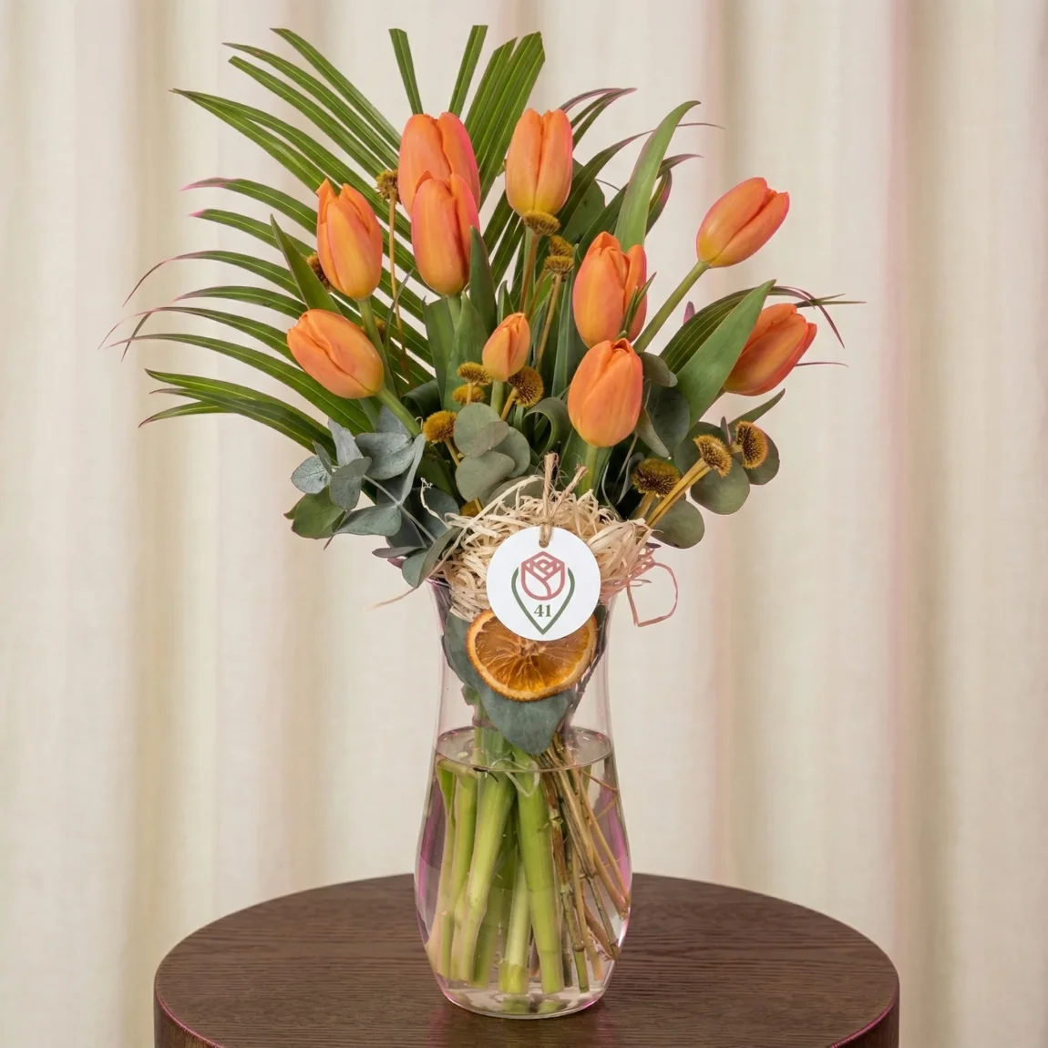 Gün Işığı Turuncu Laleler