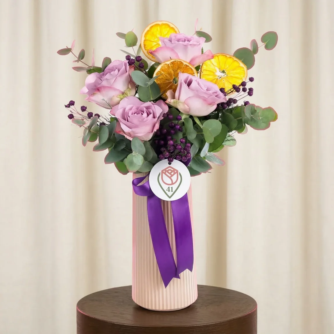 Düşler Lila Gül Aranjmanı