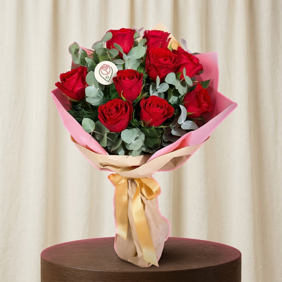 Sonsuz Aşk Kırmızı Gül Buketi