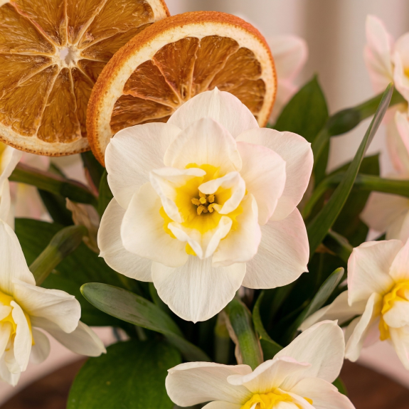 Baharın Müjdecisi Nergis Buketi