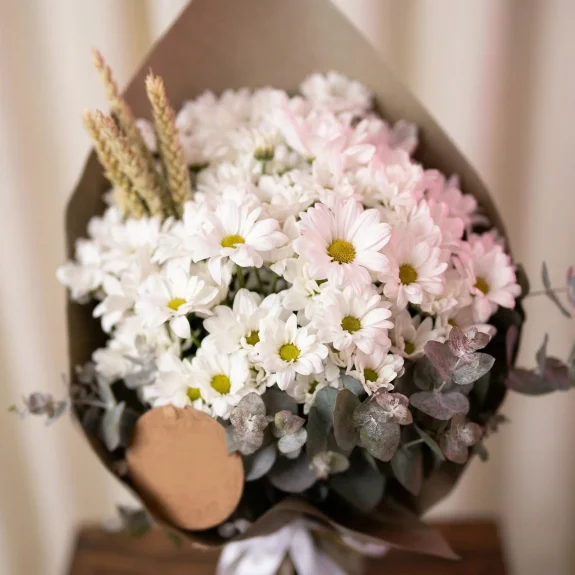 Beyaz Papatya Buketi