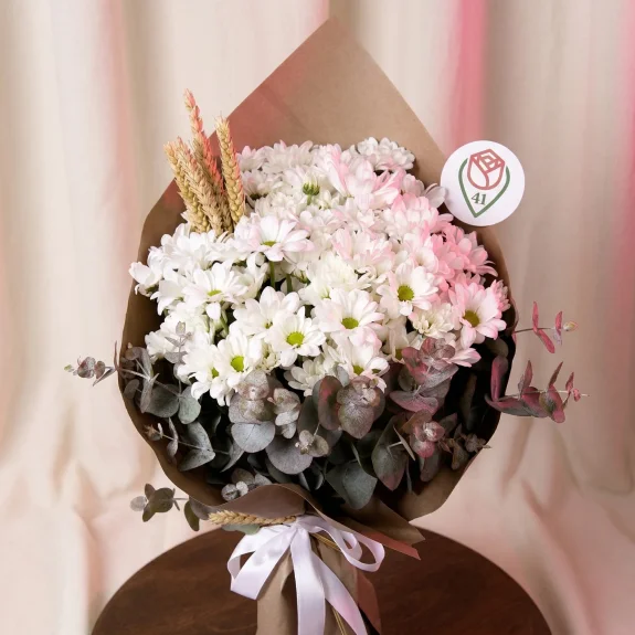 Beyaz Papatya Buketi