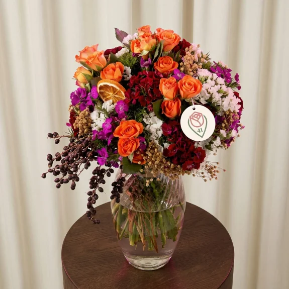 Gökkuşağı Esintili Kır Çiçekleri