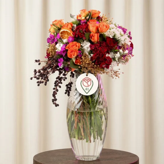 Gökkuşağı Esintili Kır Çiçekleri