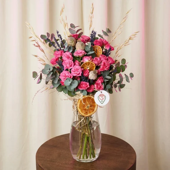 Pembe Çardak Gül Buketi