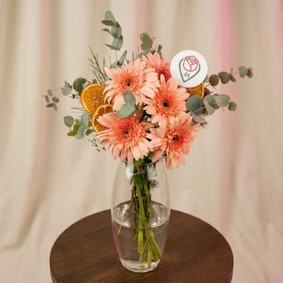 Pembe Gerberalar Aranjmanı