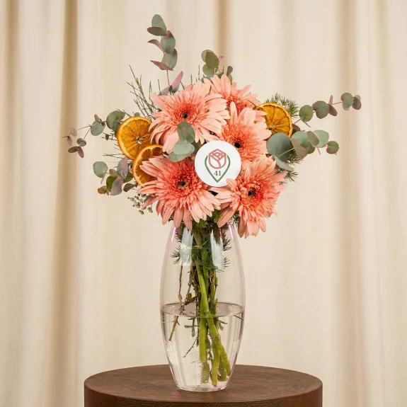 Pembe Gerberalar Aranjmanı