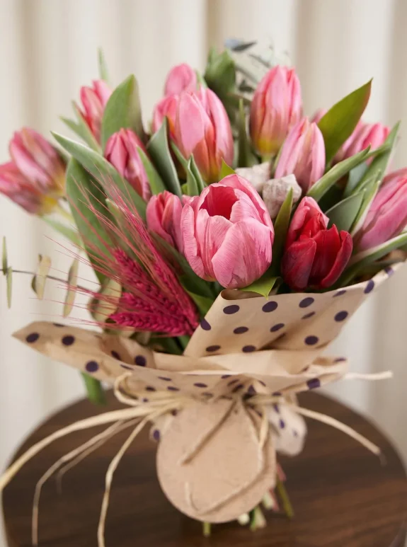 Pembe Rüya Lale Buketi