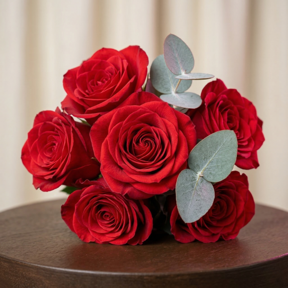 Sonsuz Aşk Kırmızı Gül Buketi