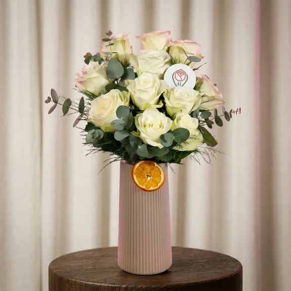 Zarafetin 11 Beyaz Gül Tutkusu