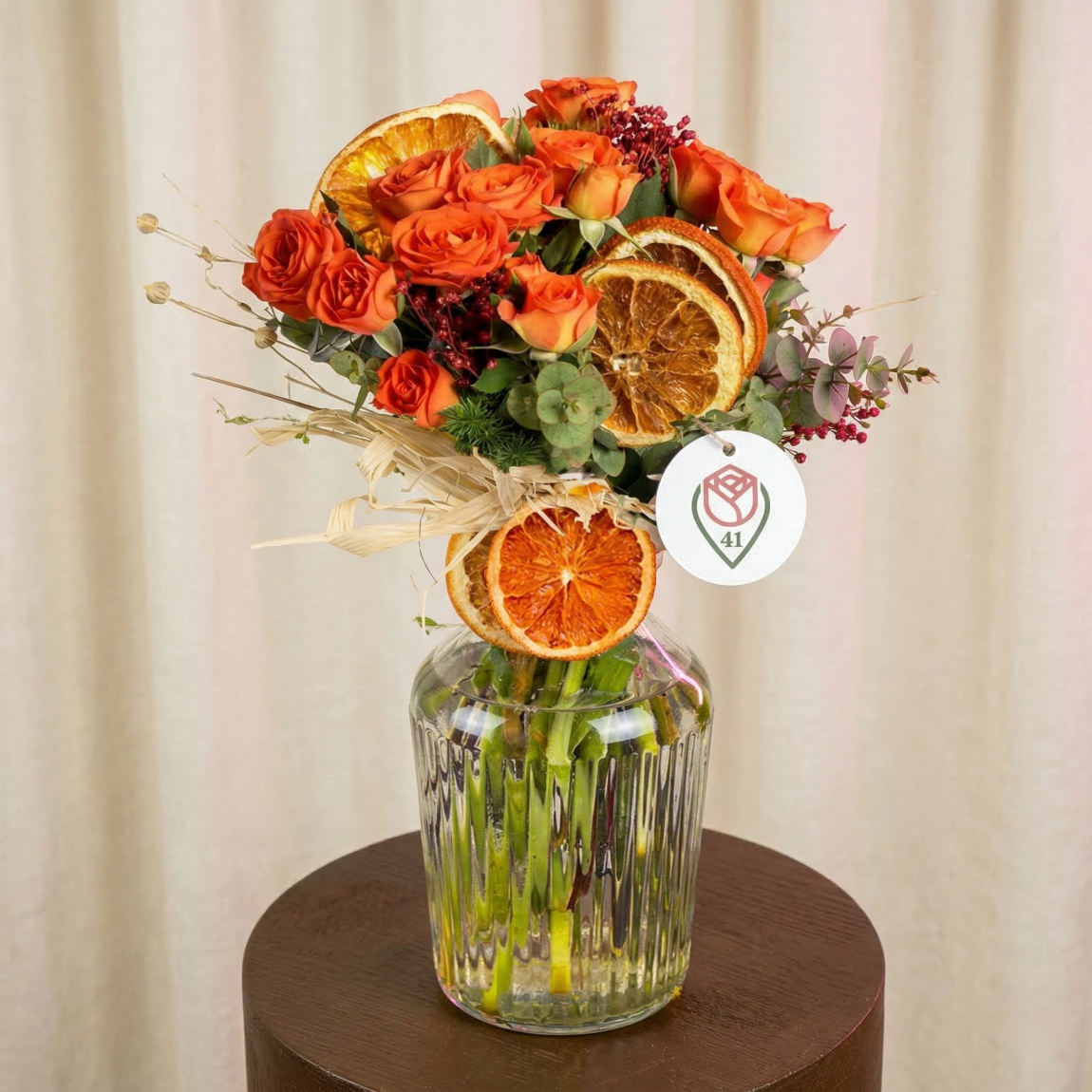 Turuncu Portakal Çardak Gülleri