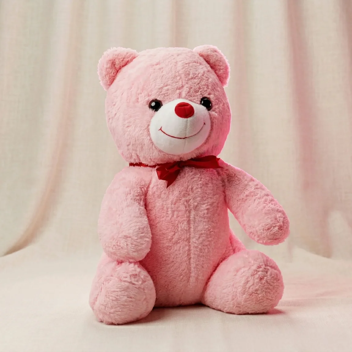 X Cm Peluş Ayıcık (Pembe)